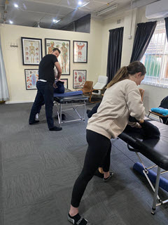 Assisted stretching workshop